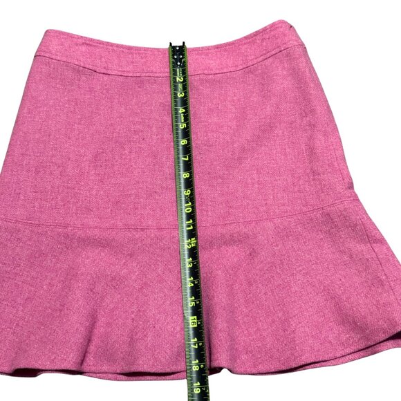 Gap Women’s Wool Blend Blazer + Matching Skirt Set Pink Tartan L / 6 - Picture 10 of 17